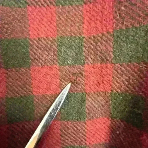 VTG G.H. Bass Co. Outdoor Gear Mens XL Plaid Flannel Shirt Wool Blend Button Up - Picture 2 of 10